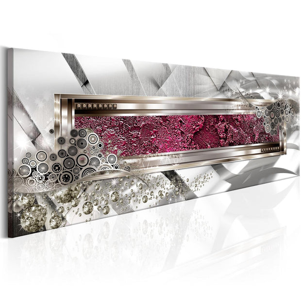 Glamour Stretched Canvas Art - Hidden Pink-Tiptophomedecor