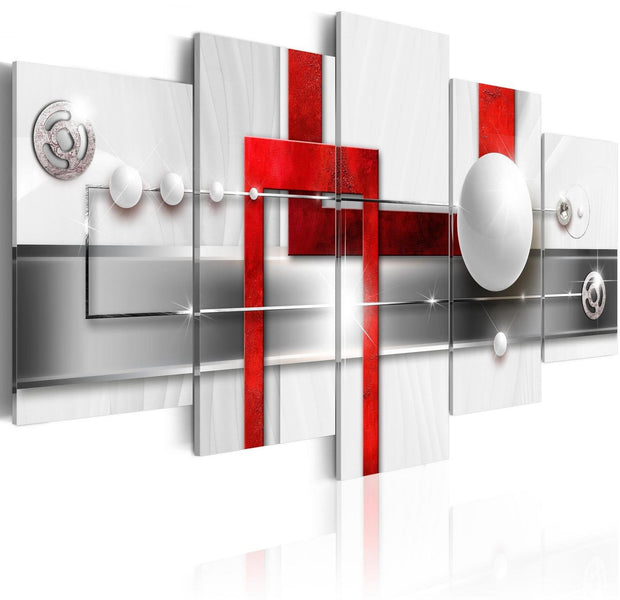 Glamour Stretched Canvas Art - Idyll Of Harmony-Tiptophomedecor