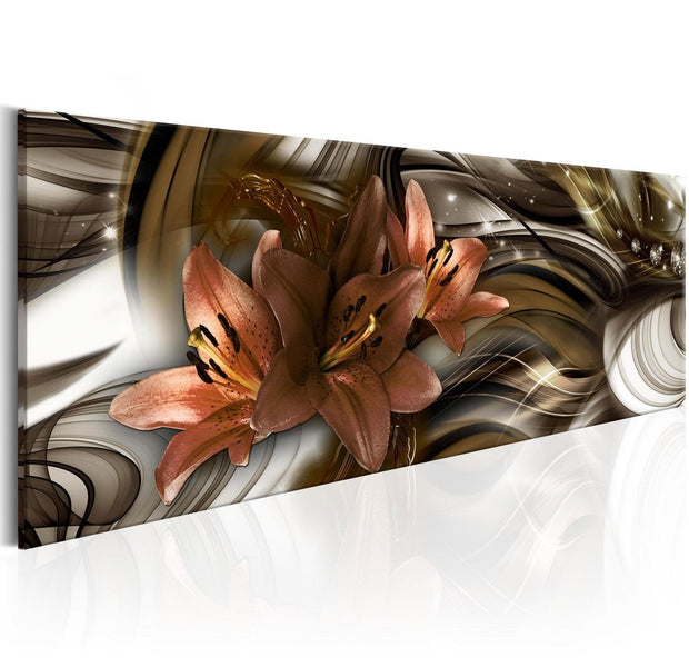 Glamour Stretched Canvas Art - Illusion Border-Tiptophomedecor