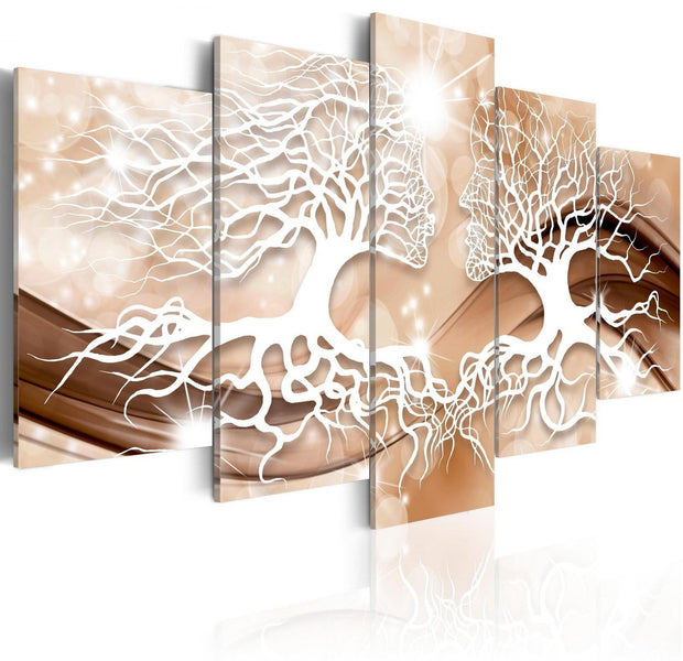 Glamour Stretched Canvas Art - Kiss In The Sun-Tiptophomedecor