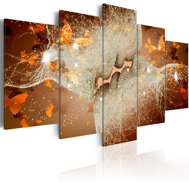 Glamour Stretched Canvas Art - Light Of Love-Tiptophomedecor