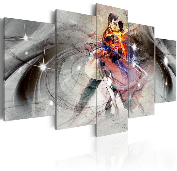 Glamour Stretched Canvas Art - Madness Of Love-Tiptophomedecor