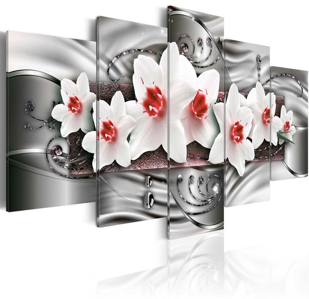 Glamour Stretched Canvas Art - Narcissi...-Tiptophomedecor