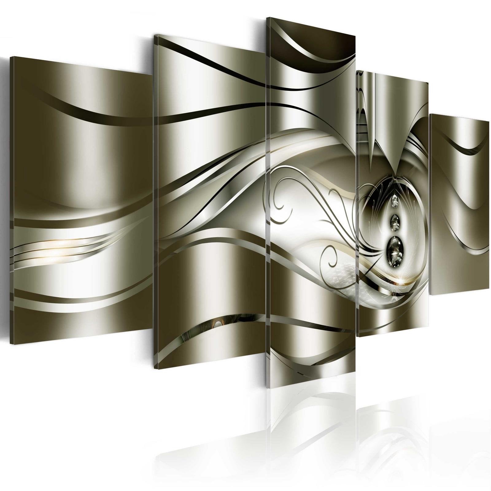 Glamour Stretched Canvas Art - Olive Fantasy-Tiptophomedecor