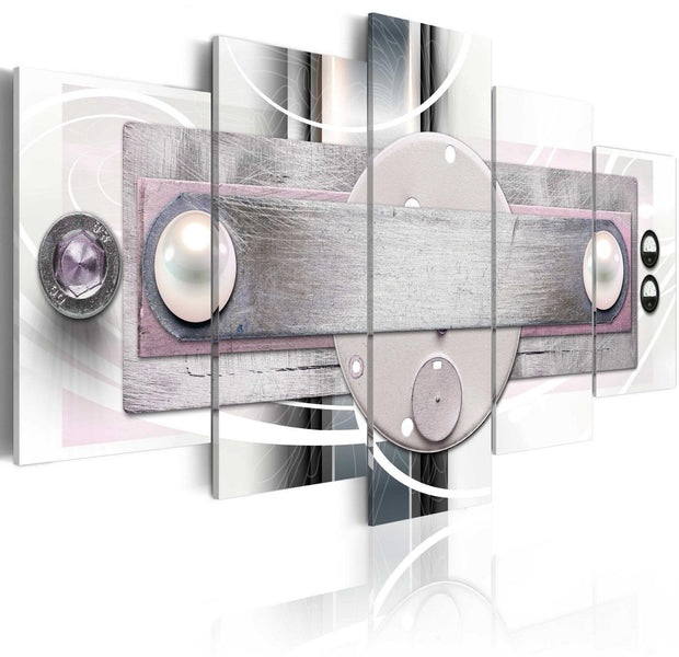 Glamour Stretched Canvas Art - Pearl Frigidity-Tiptophomedecor