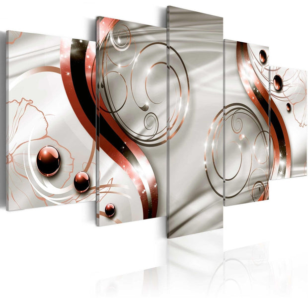 Glamour Stretched Canvas Art - Platinum Nymph-Tiptophomedecor