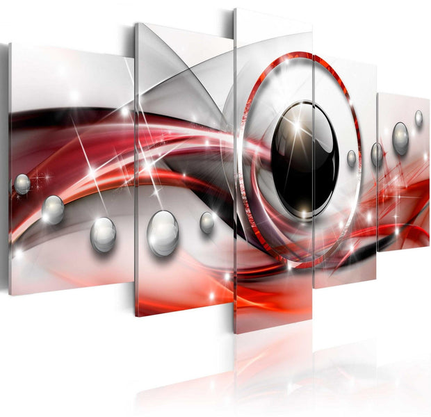 Glamour Stretched Canvas Art - Red Eye-Tiptophomedecor