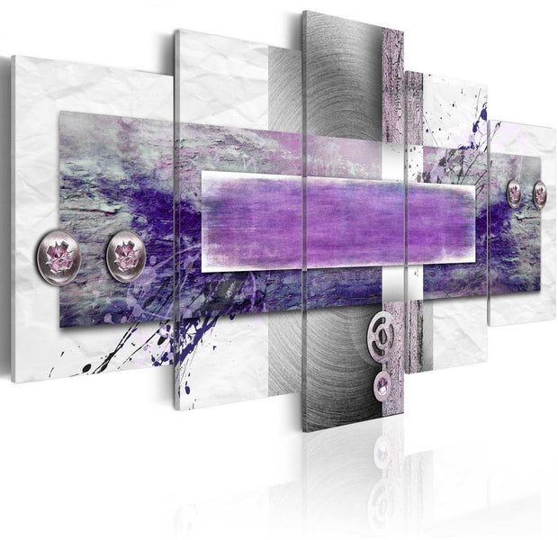 Glamour Stretched Canvas Art - Restless Mind-Tiptophomedecor