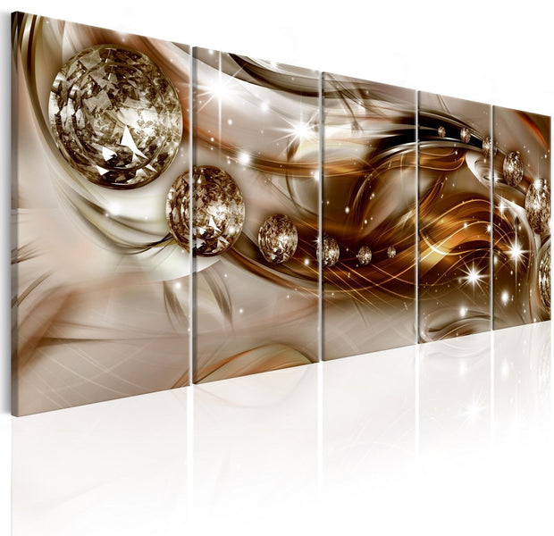 Glamour Stretched Canvas Art - Shining Bullets-Tiptophomedecor