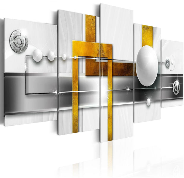 Glamour Stretched Canvas Art - Solidarity Of Symmetry-Tiptophomedecor