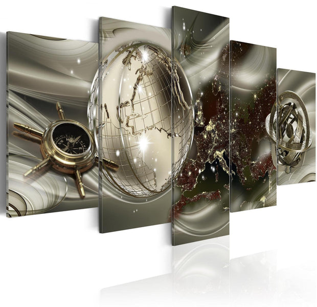 Glamour Stretched Canvas Art - Stellar Navigation-Tiptophomedecor