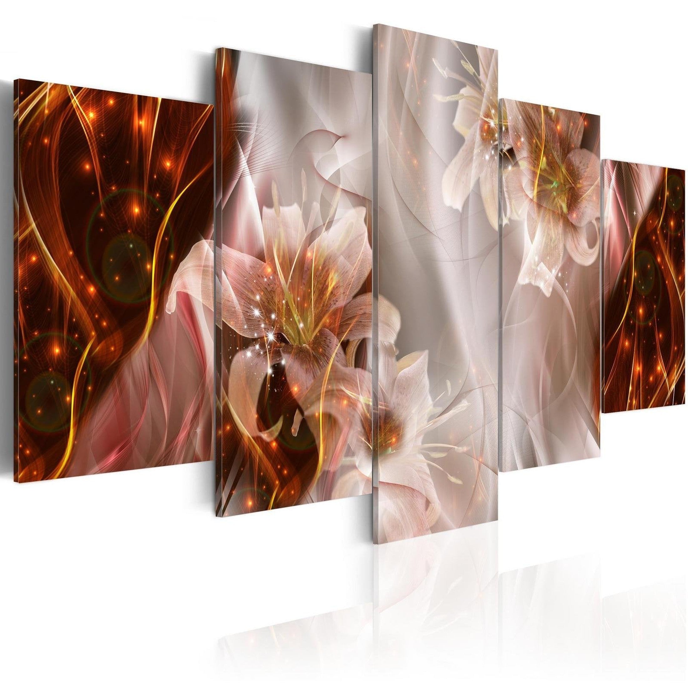 Glamour Stretched Canvas Art - Stellar Storm-Tiptophomedecor