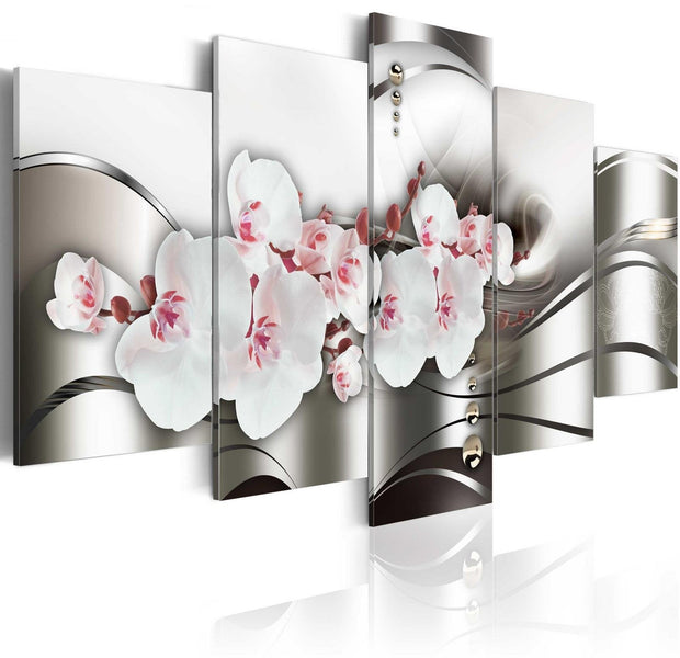 Glamour Stretched Canvas Art - The Beauty Of Orchids-Tiptophomedecor