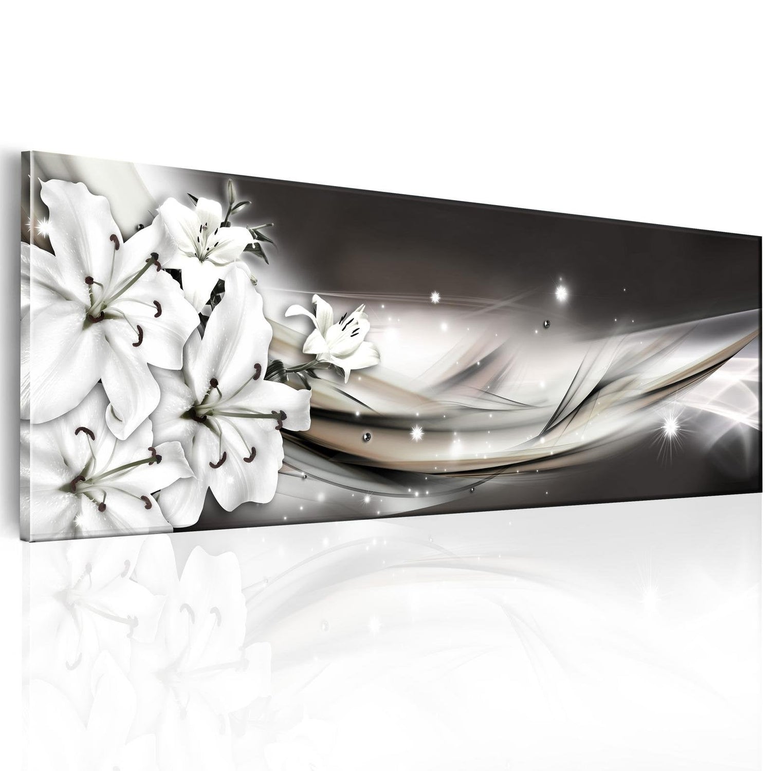 Glamour Stretched Canvas Art - Touch Of Finesse-Tiptophomedecor