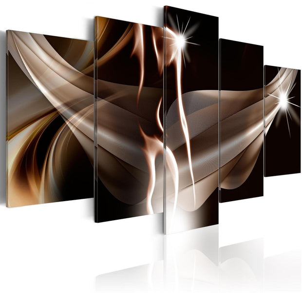 Glamour Stretched Canvas Art - Wave Of Sensuality-Tiptophomedecor