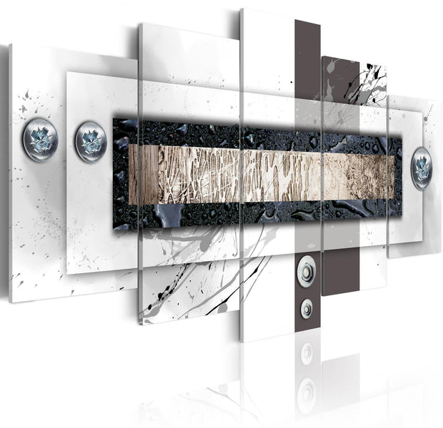 Glamour Stretched Canvas Art - White Balance-Tiptophomedecor