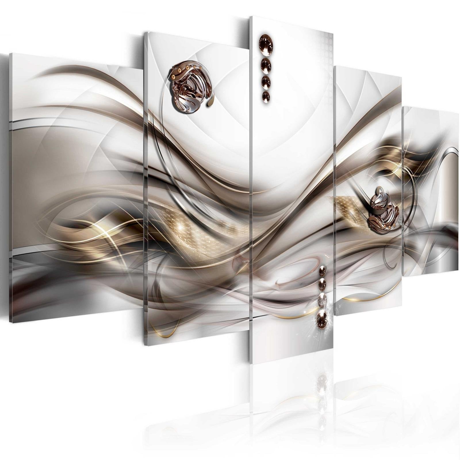 Glamour Stretched Canvas Art - Women Thoughts-Tiptophomedecor