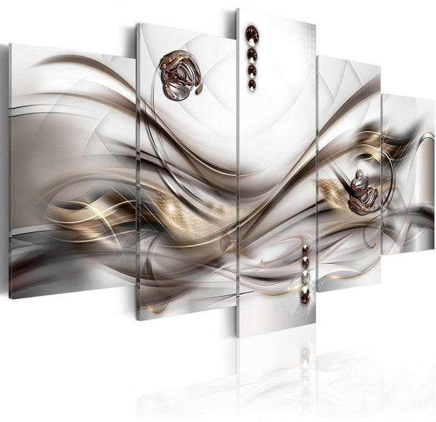 Glamour Stretched Canvas Art - Women Thoughts-Tiptophomedecor