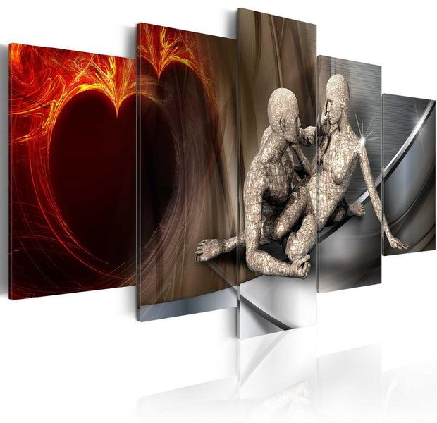 Glamour Stretched Canvas Print - In Dreams-Tiptophomedecor