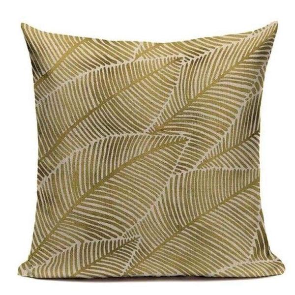 Tiptophomedecor Golden Leaves Pillow Covers