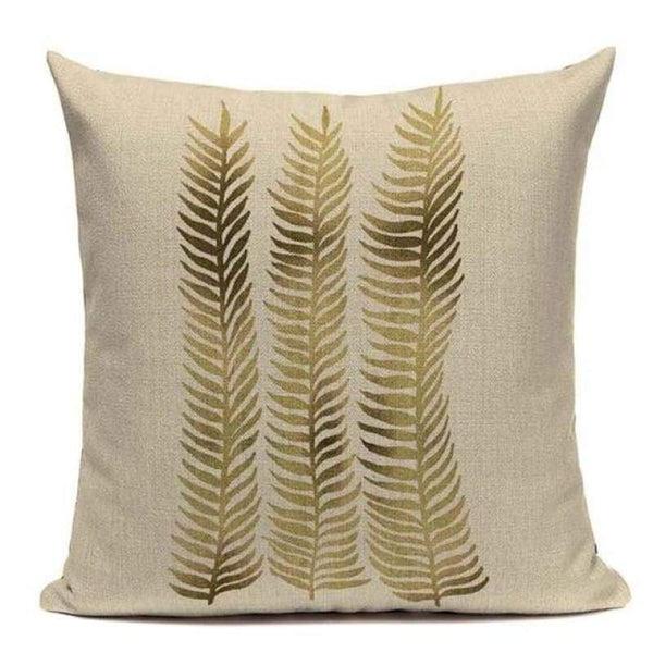 Tiptophomedecor Golden Leaves Pillow Covers