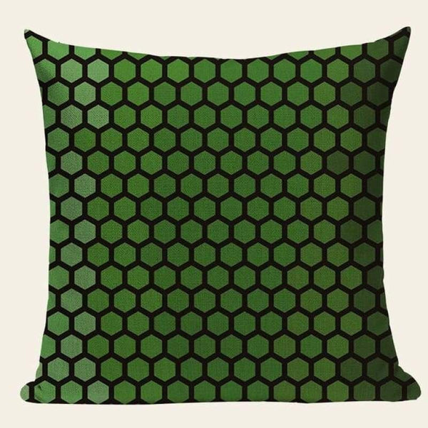 Green Red Retro Cushion Covers-TipTopHomeDecor