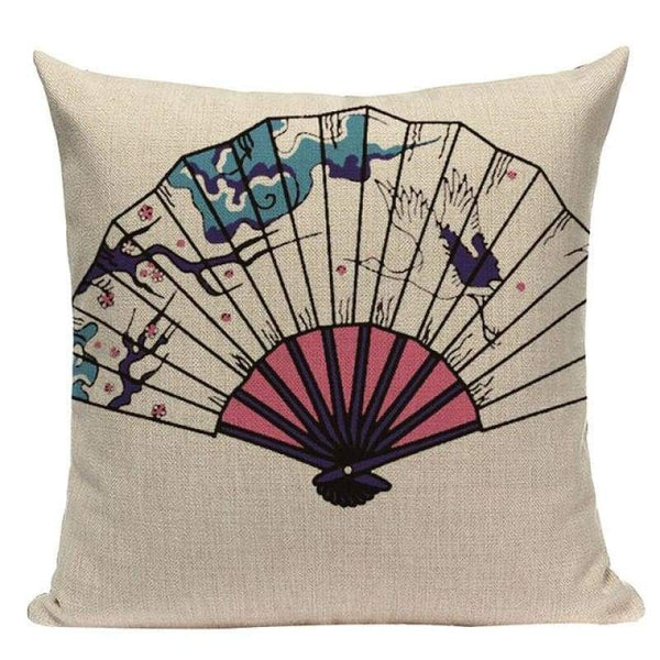 Tiptophomedecor Japanese Ukiyo Style Cushion Covers