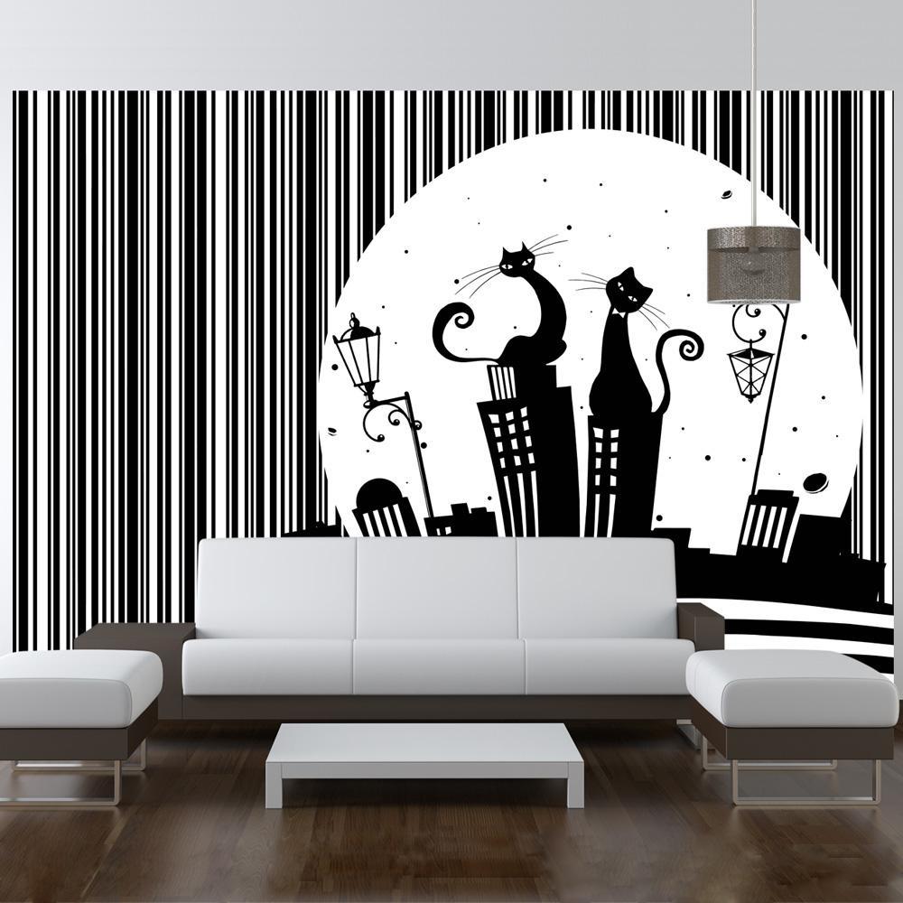 Wall mural - Cat's melody-TipTopHomeDecor