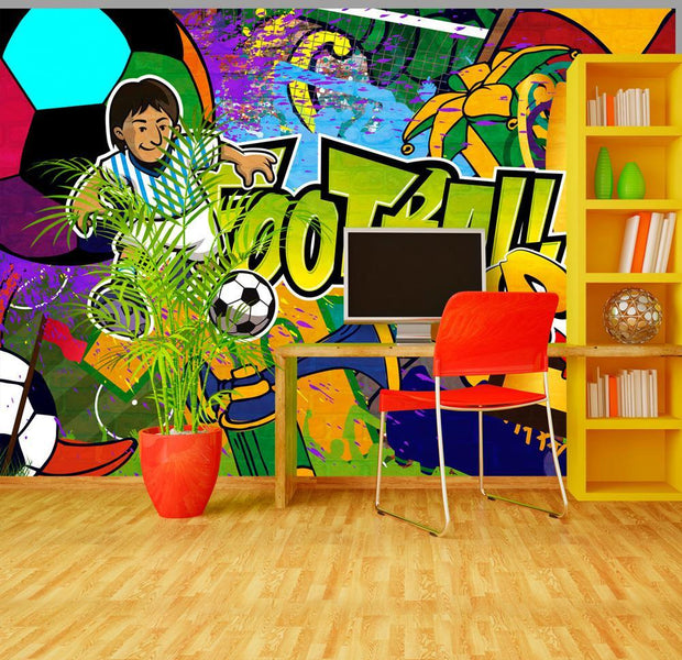 Wall mural - Football Cup-TipTopHomeDecor