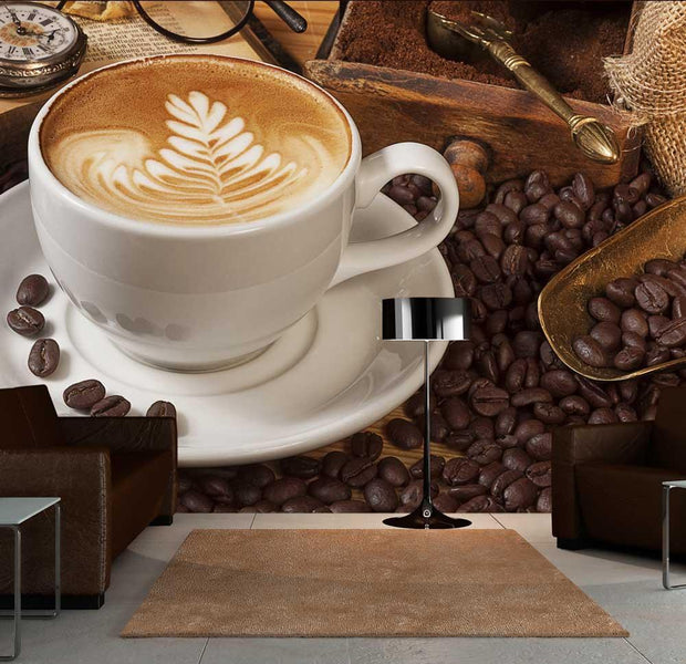 Wall mural - Maybe coffee?-TipTopHomeDecor