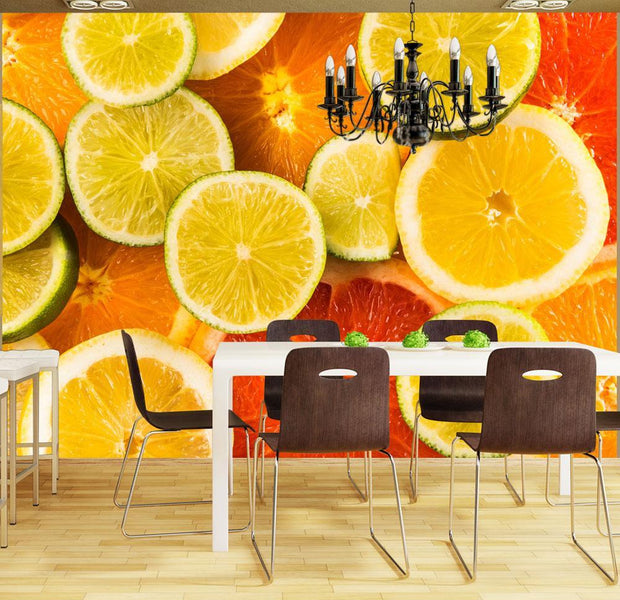 Wall mural - Citrus fruits-TipTopHomeDecor
