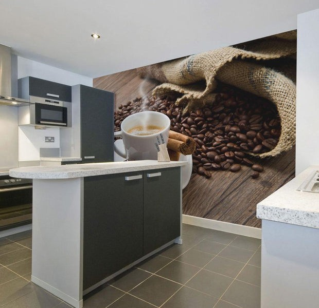 Wall mural - Star anise coffee-TipTopHomeDecor