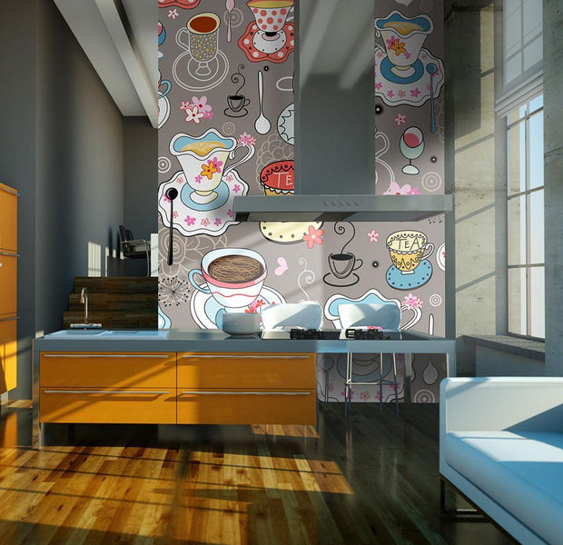 Wall mural - Cups-TipTopHomeDecor