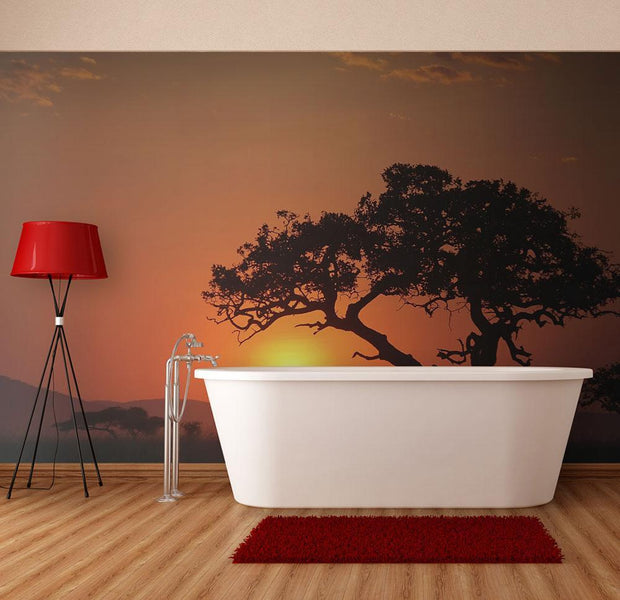 Wall mural - Africa: sunset-TipTopHomeDecor