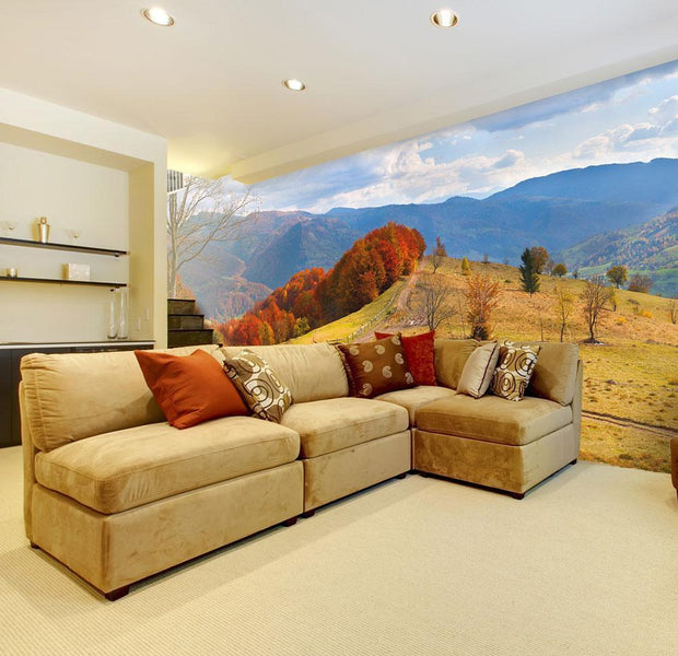 Wall mural - Autumn landscape in the Carpathian mountains-TipTopHomeDecor