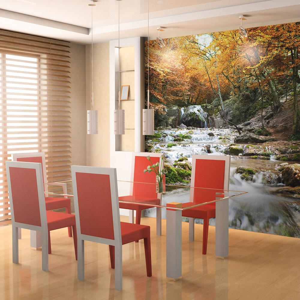 Wall mural - autumn - waterfall-TipTopHomeDecor