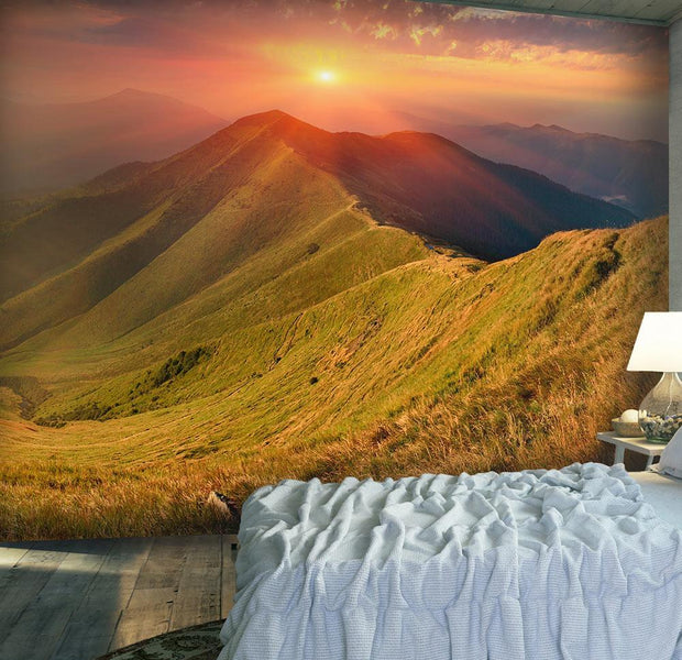 Wall mural - Beautiful autumn landscape, Carpathians-TipTopHomeDecor