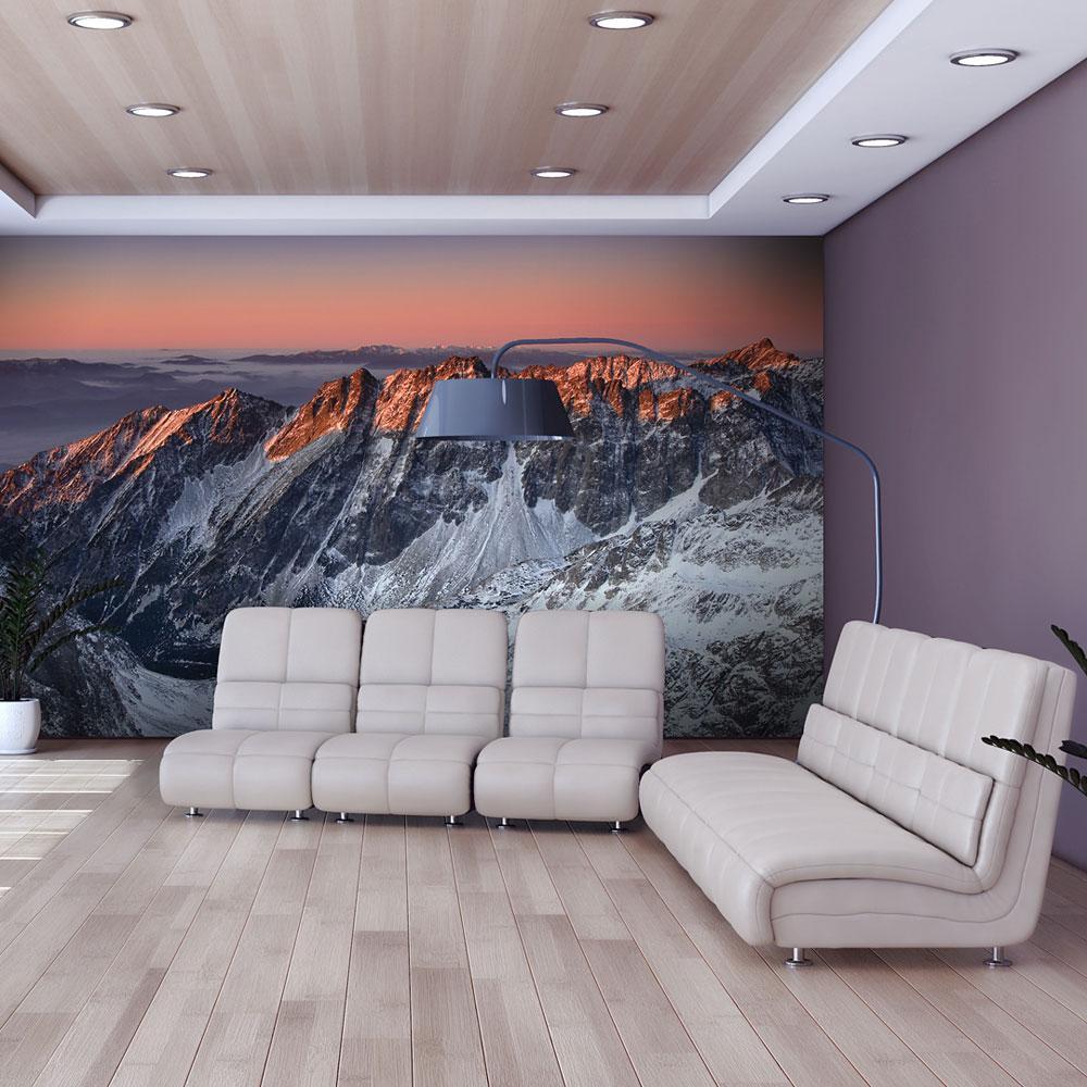 Wall mural - Beautiful sunrise in the Rocky Mountains-TipTopHomeDecor