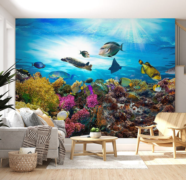 Wall mural - Coral reef-TipTopHomeDecor