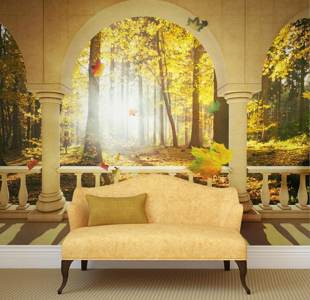 Wall mural - Dream about autumnal forest-TipTopHomeDecor