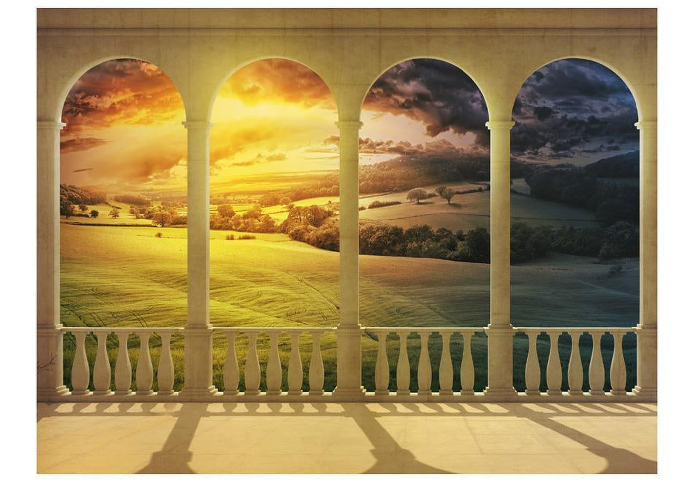 Wall mural - Dream about magical fields-TipTopHomeDecor
