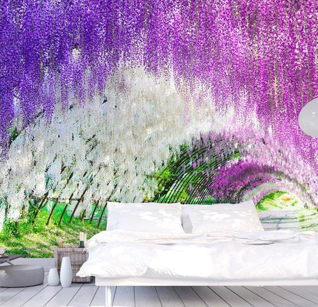 Wall mural - Enchanted garden-TipTopHomeDecor
