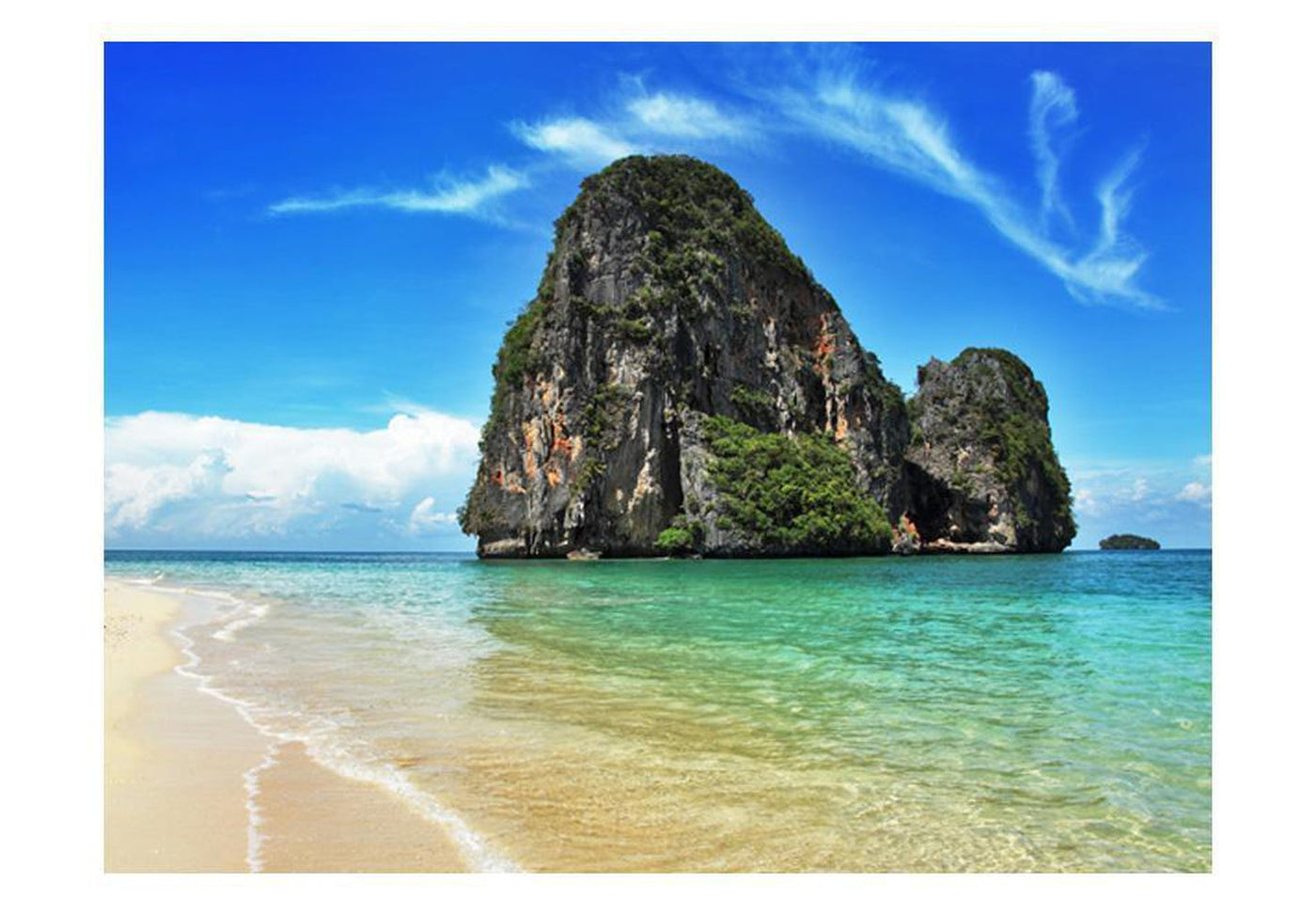 Wall mural - Exotic landscape in Thailand, Railay beach-TipTopHomeDecor