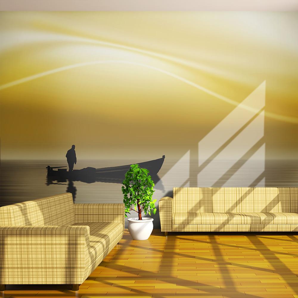 Wall mural - Fishing at sunset-TipTopHomeDecor