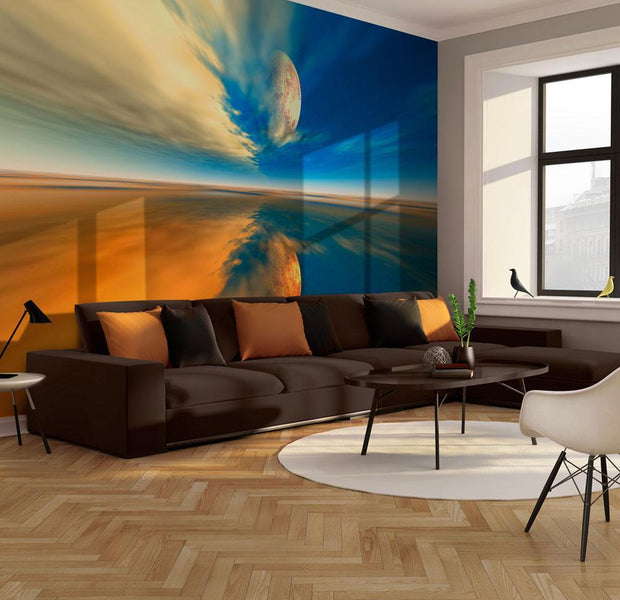 Wall mural - Fly me to the moon-TipTopHomeDecor