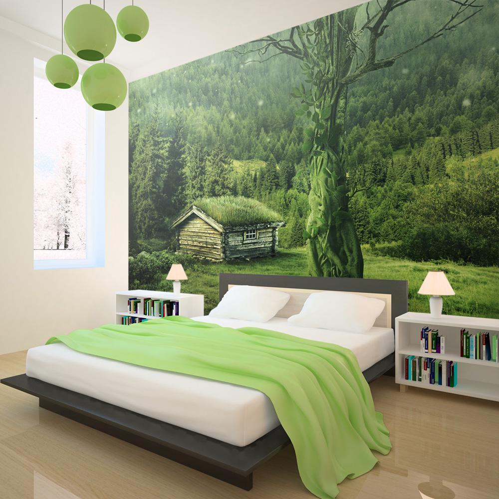 Wall mural - Green seclusion-TipTopHomeDecor