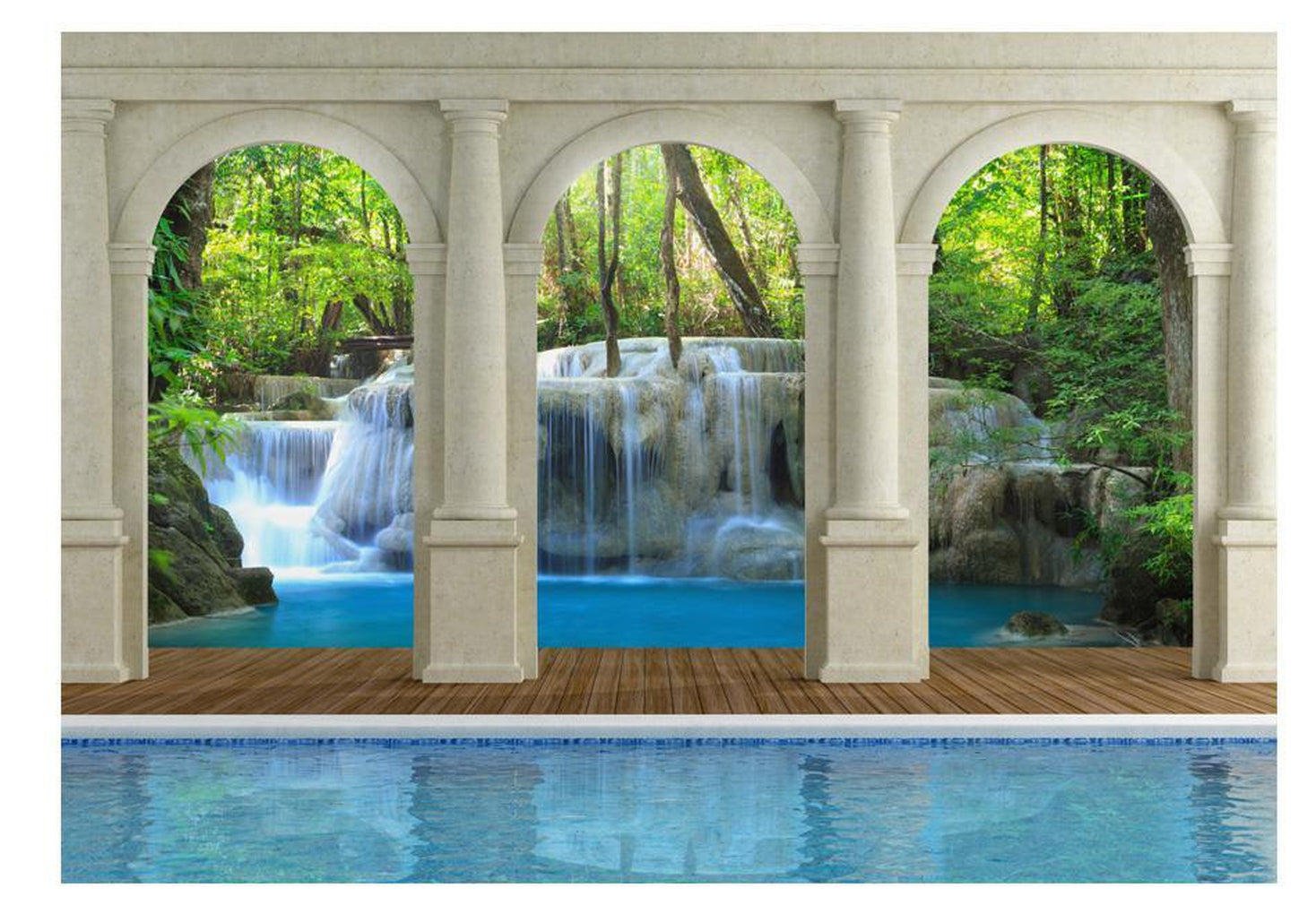 Wall mural - Haven of peace-TipTopHomeDecor