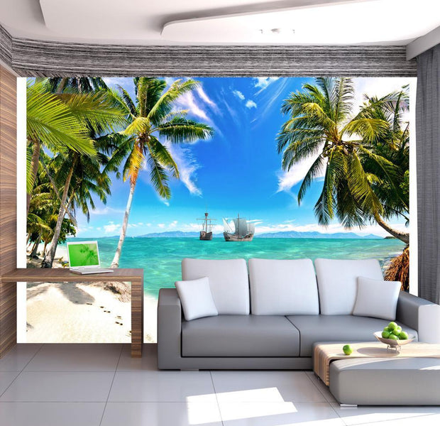 Wall mural - Lost ships-TipTopHomeDecor