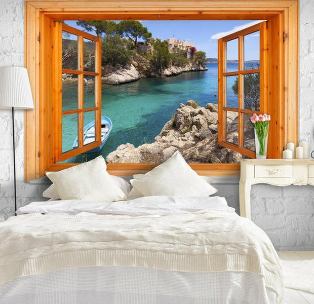 Wall mural - Mediterranean Landscape-TipTopHomeDecor