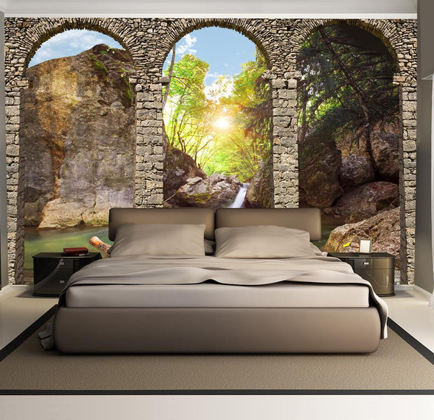 Wall mural - Morning relaxation-TipTopHomeDecor